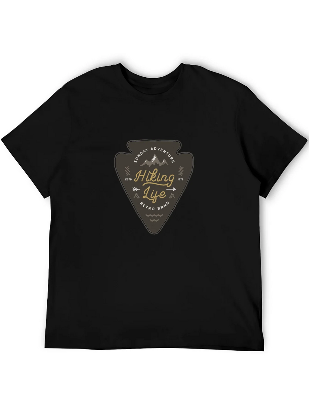 Hiking Life Graphic Tee - Retro Adventure Shirt product image 5