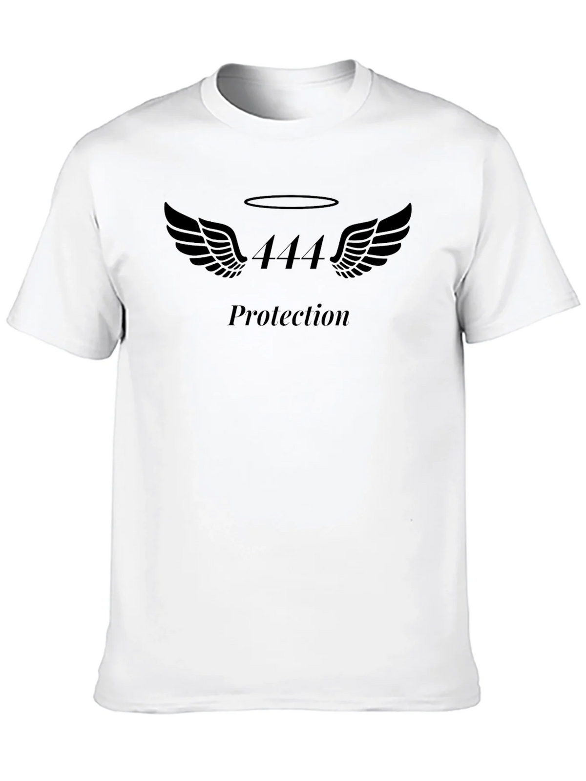 444 Angel Number Protection Graphic Tee product image 9