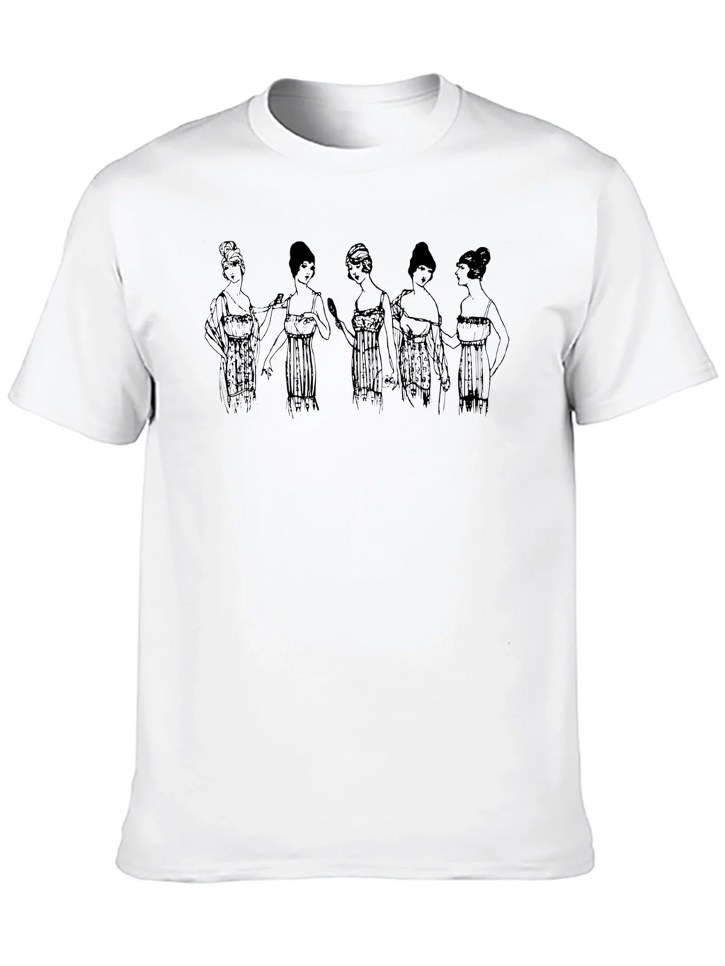 Vintage Women Graphic Tee - Black product image 9