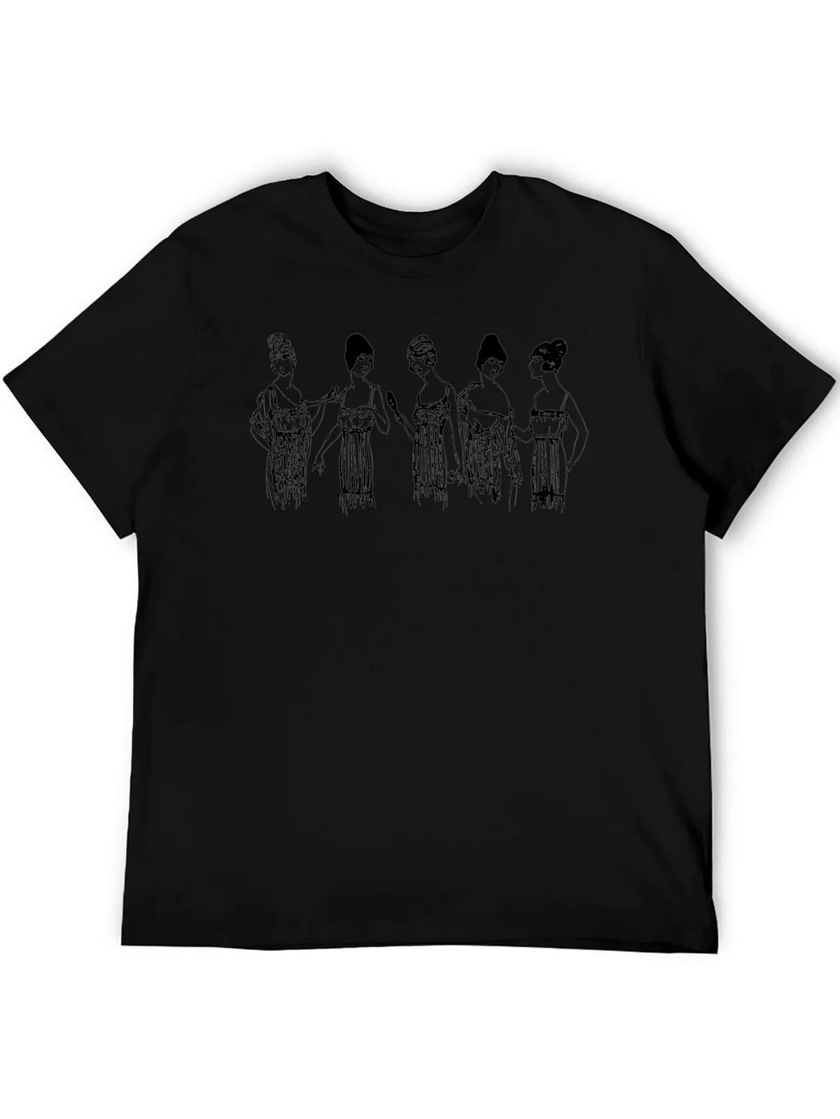 Vintage Women Graphic Tee - Black product image 5