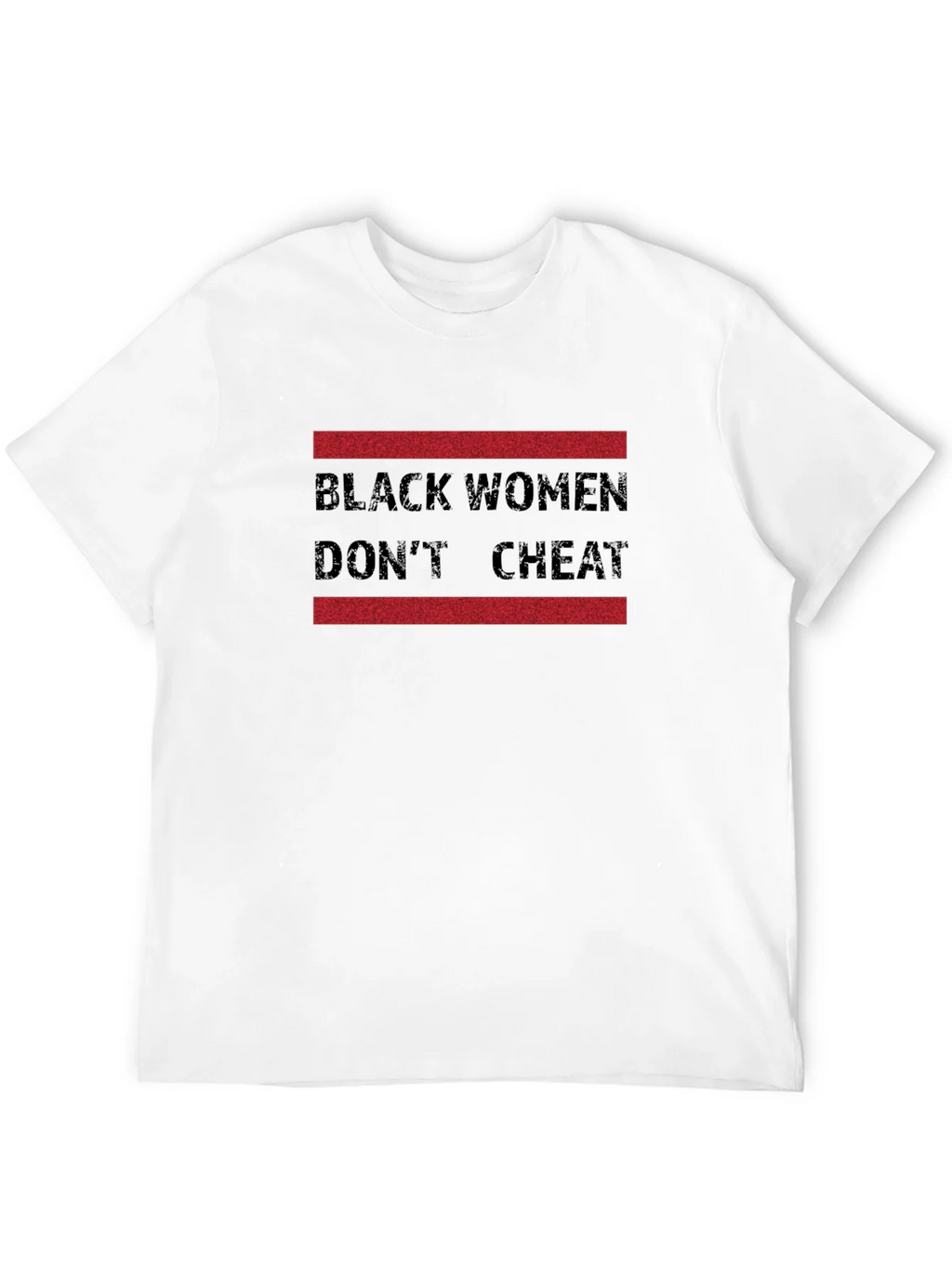 Black Women Dont Cheat Graphic Tee product image 11
