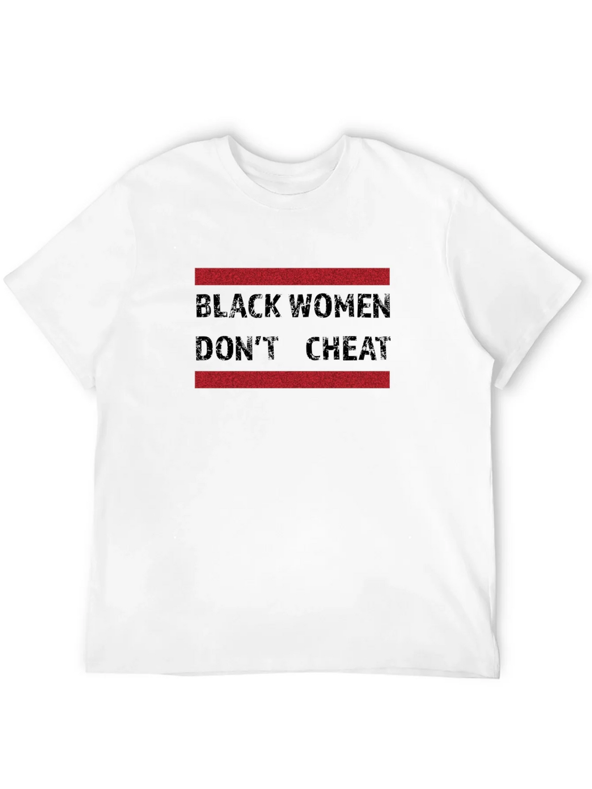 Black Women Dont Cheat Graphic Tee product image 11