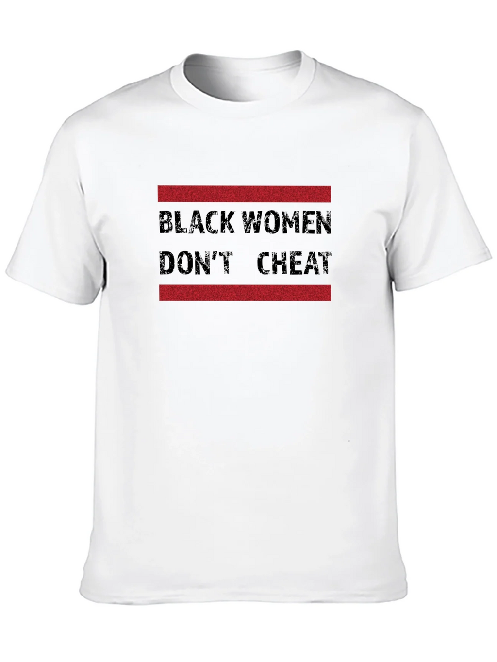 Black Women Dont Cheat Graphic Tee product image 9