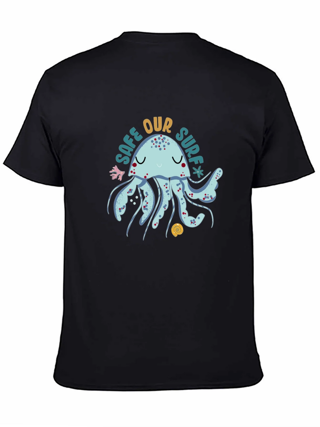 Save Our Surf Jellyfish Graphic Tee - Soft Cotton Comfort product image 3