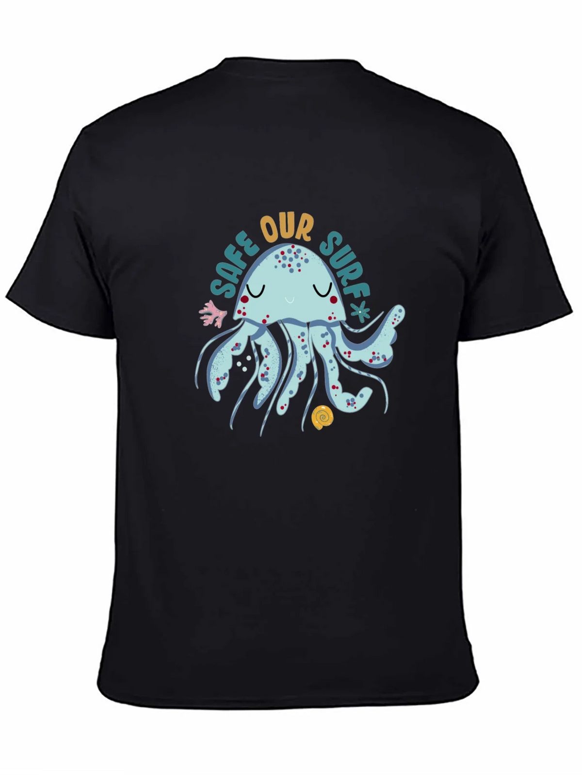 Save Our Surf Jellyfish Graphic Tee - Soft Cotton Comfort product image 3
