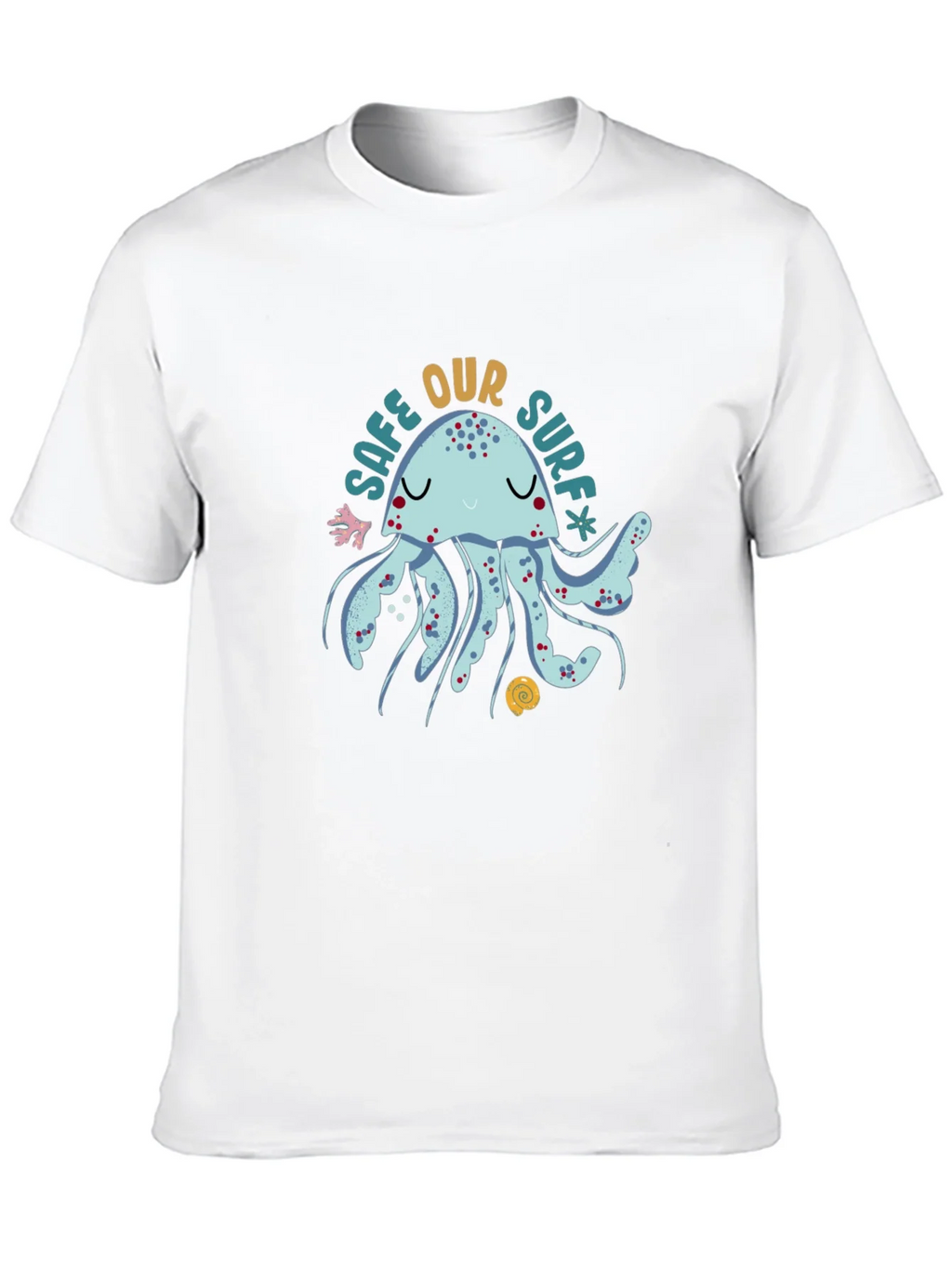 Save Our Surf Jellyfish Graphic Tee - Soft Cotton Comfort product image 6