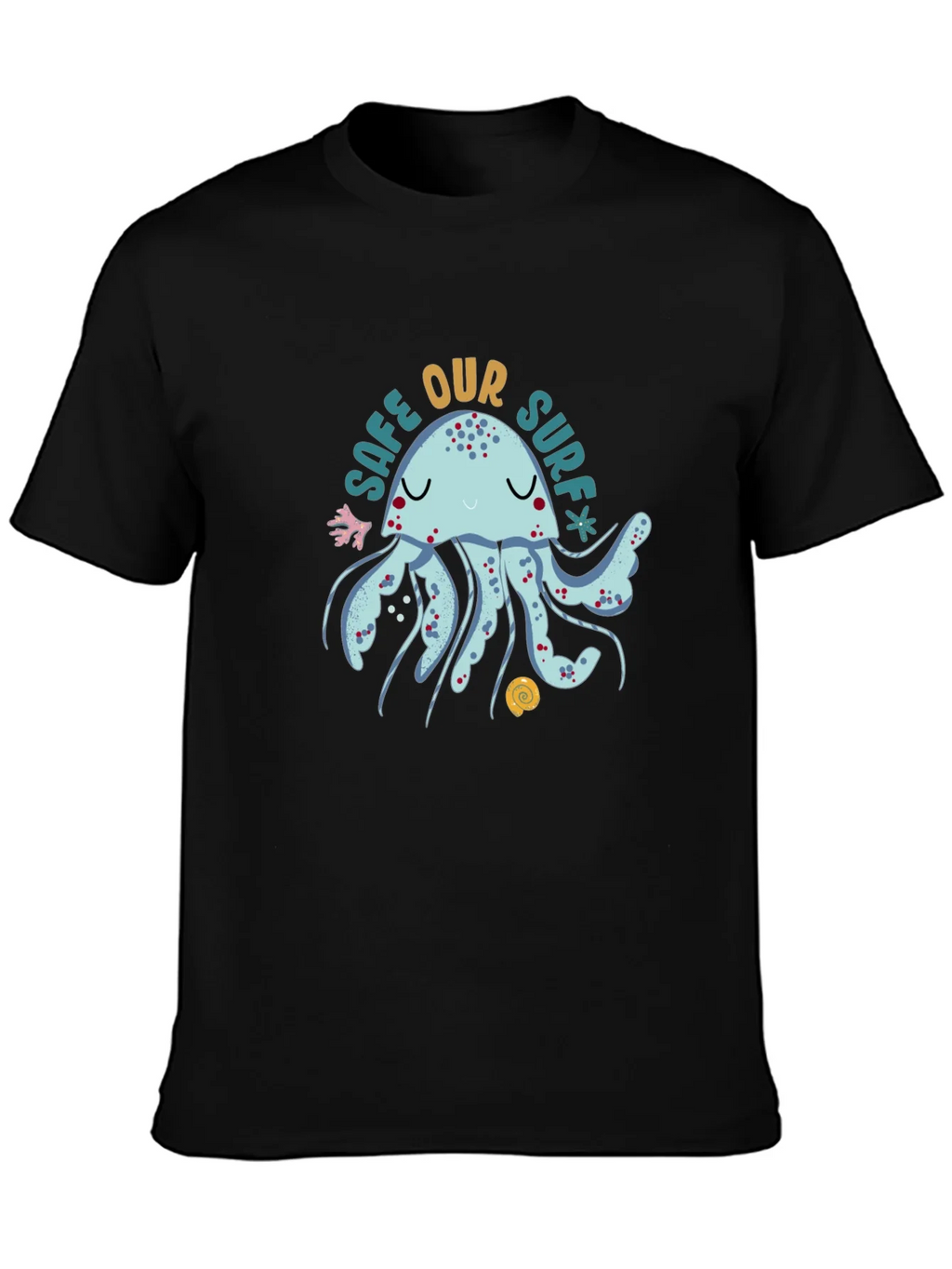 Save Our Surf Jellyfish Graphic Tee - Soft Cotton Comfort product image 2