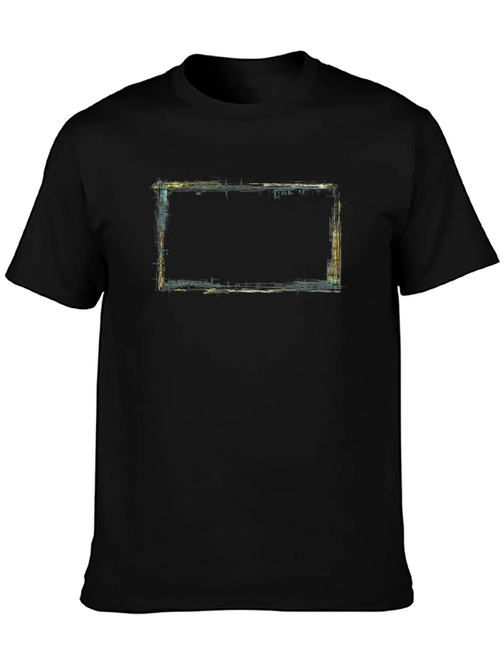 Abstract Framed Graphic Tee - Modern Artistic Design product image 2