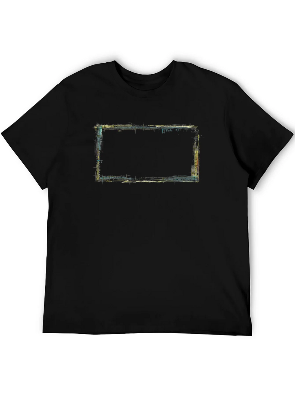 Abstract Framed Graphic Tee - Modern Artistic Design product image 4
