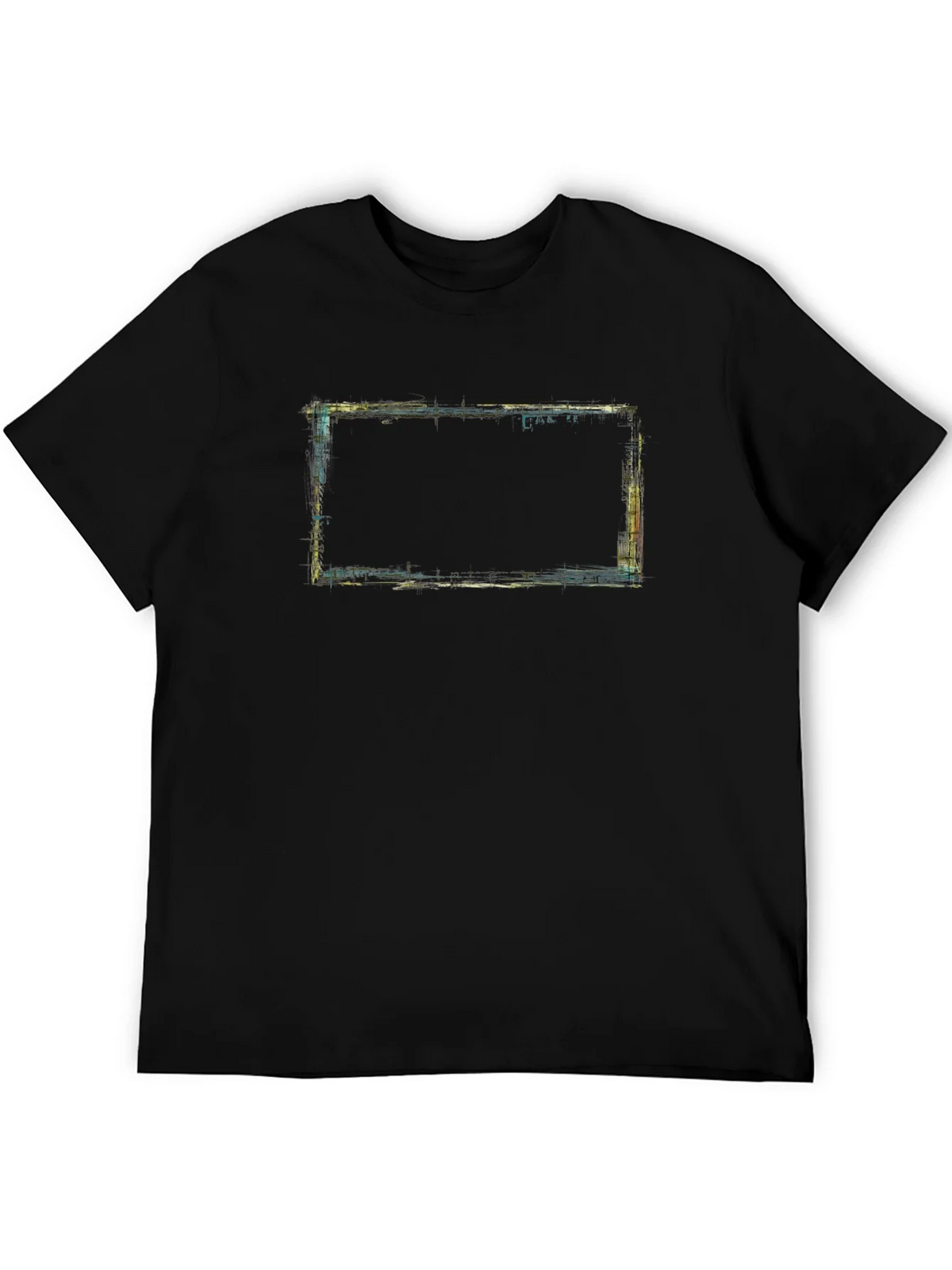 Abstract Framed Graphic Tee - Modern Artistic Design product image 4