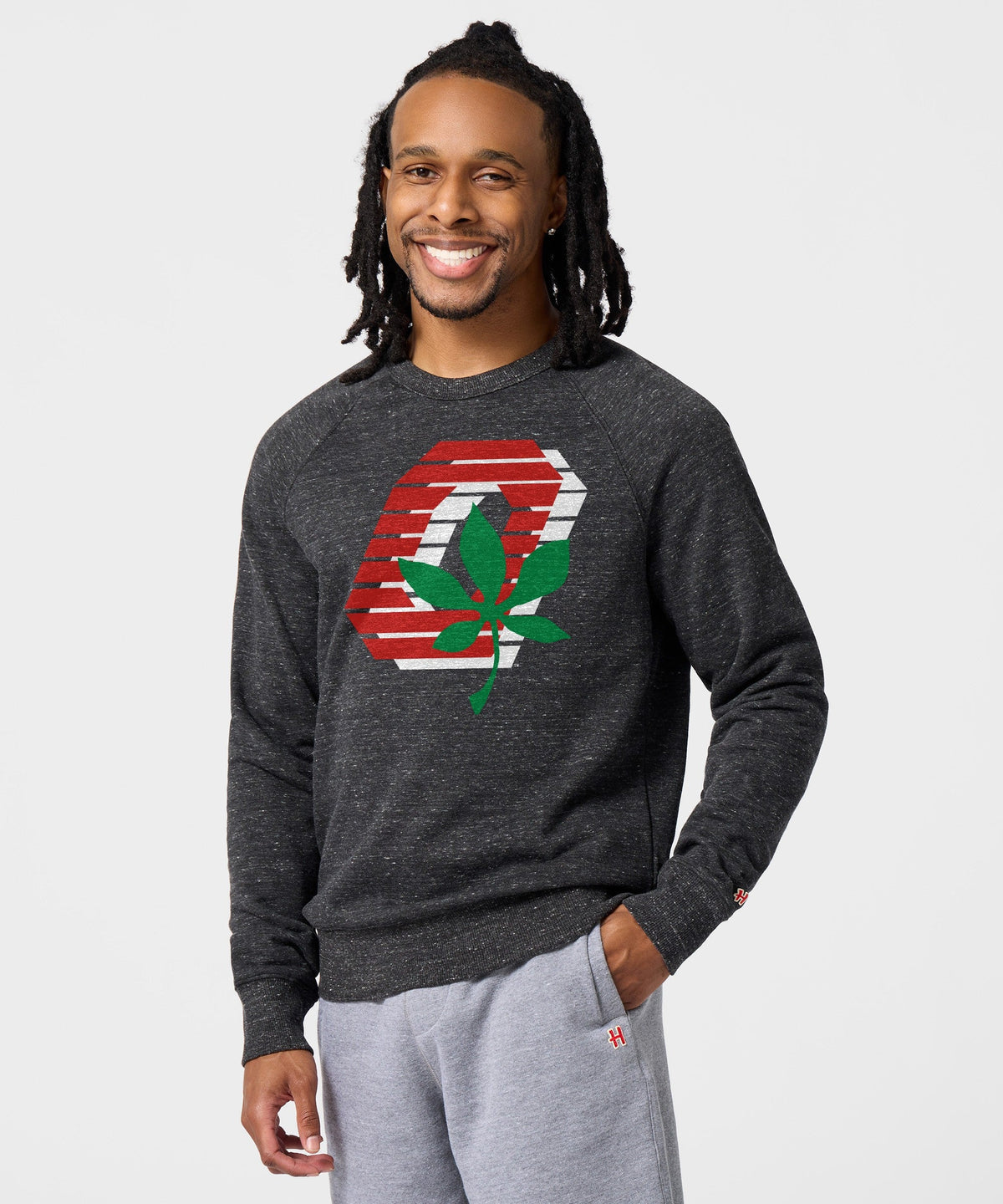 Ohio State Buckeye Leaf Crewneck product image 3