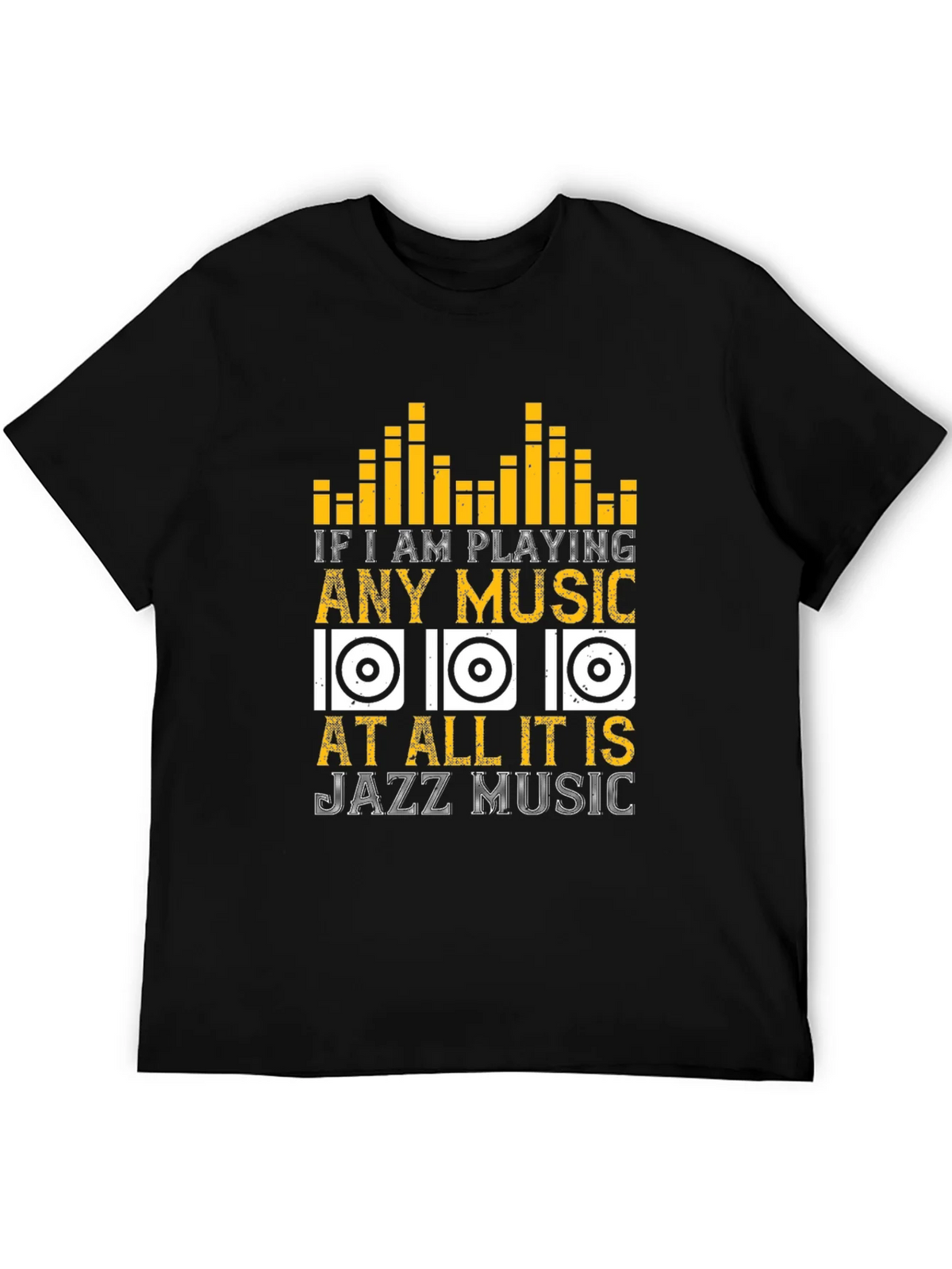 Jazz Music Lover T-Shirt - If I am Playing Any product image 3