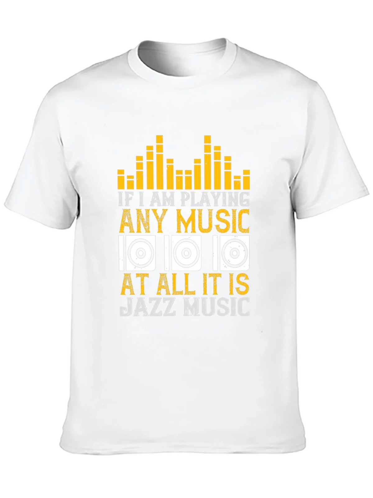 Jazz Music Lover T-Shirt - If I am Playing Any product image 7
