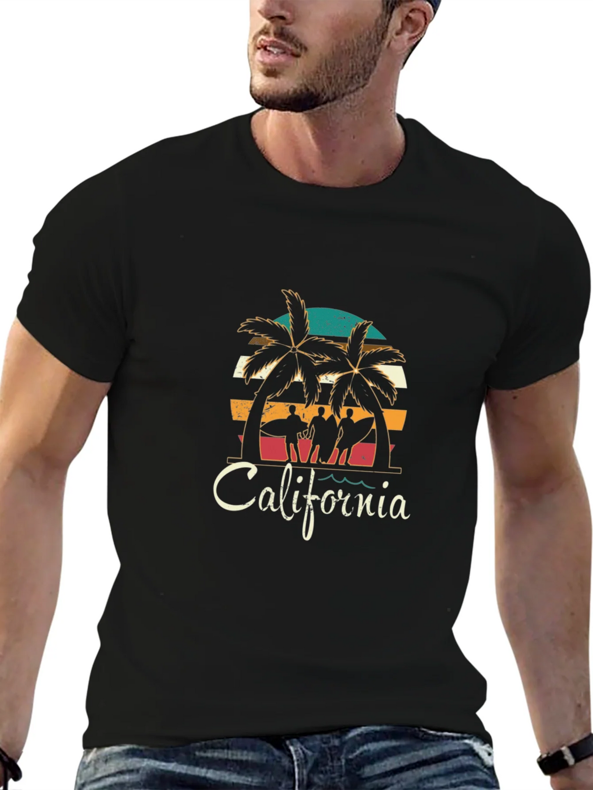 California Surf T-Shirt - Retro Beach Style product image 6