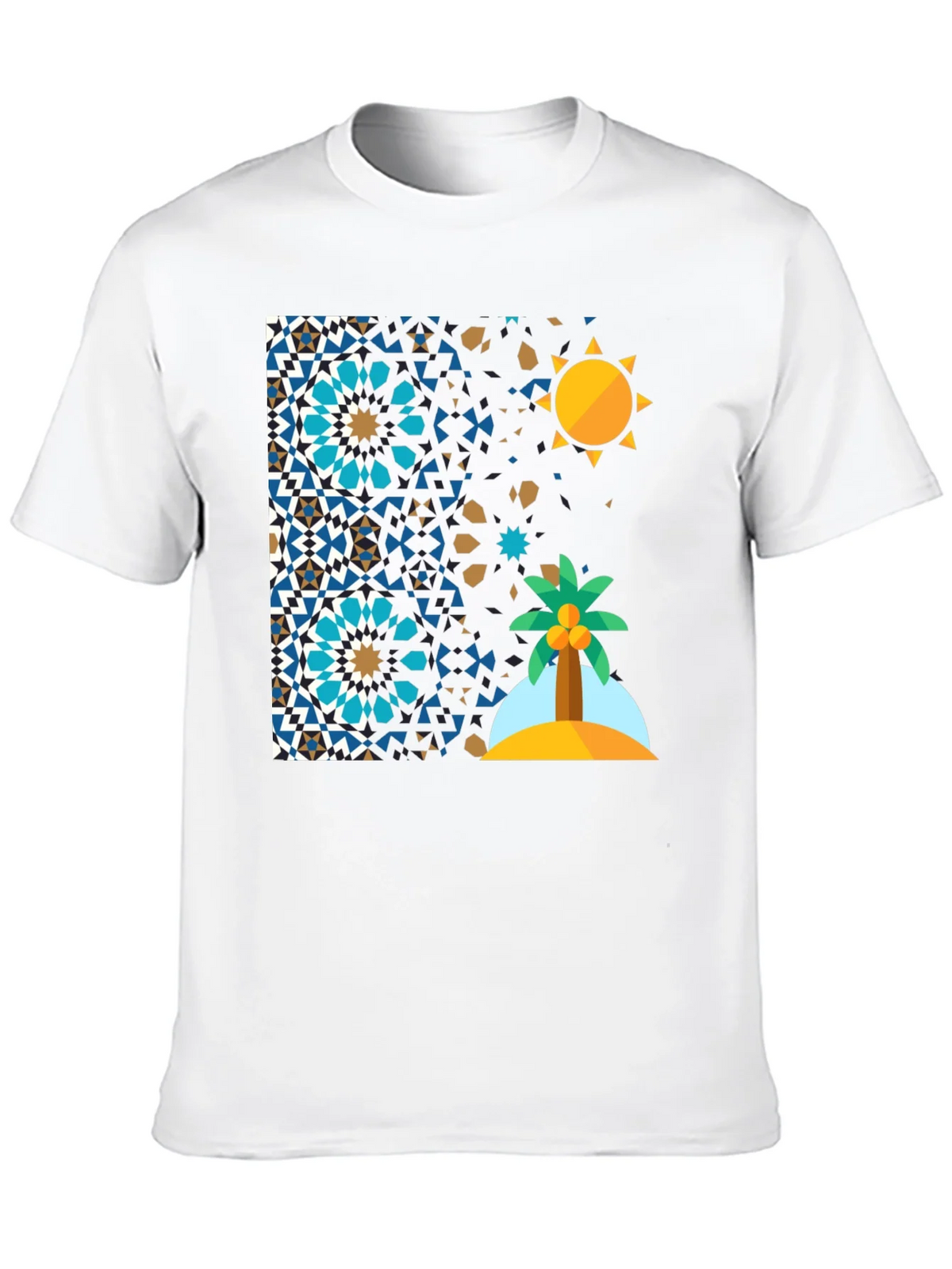 Geometric Desert Island T-Shirt product image 9