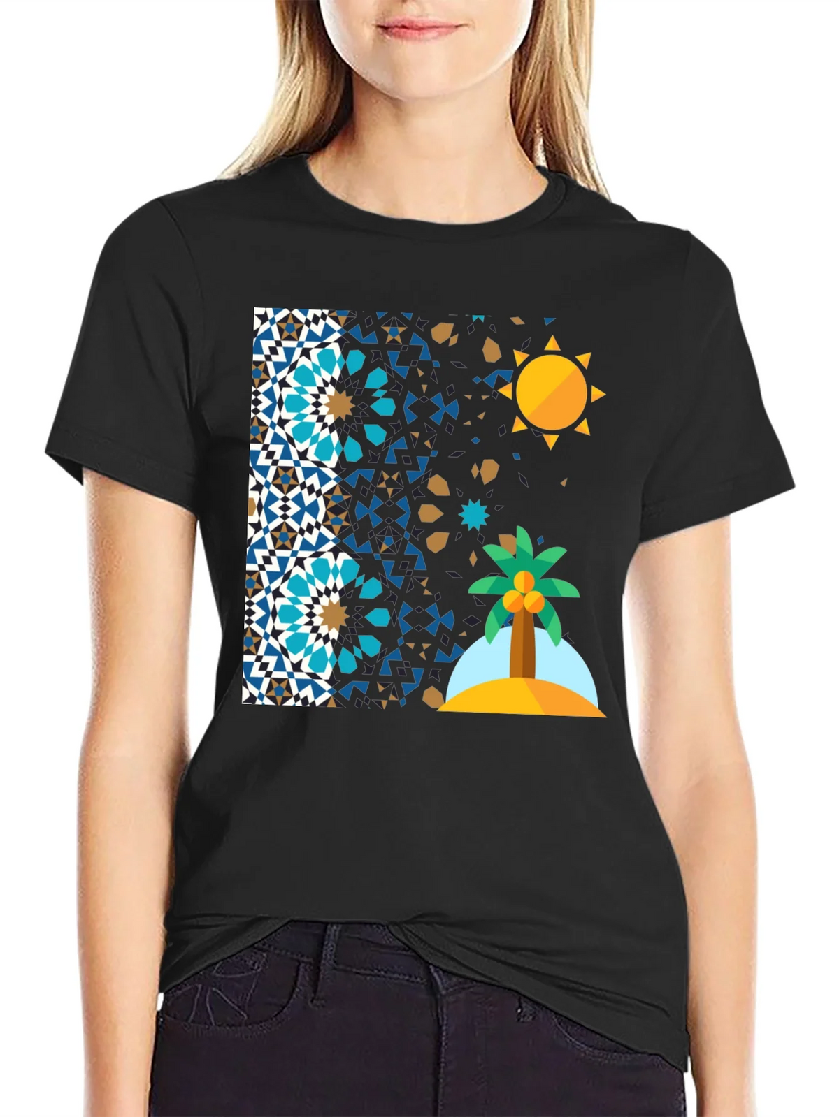 Geometric Desert Island T-Shirt product image 2