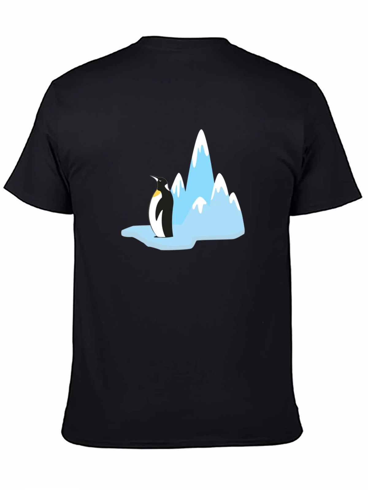 Penguin & Mountain Graphic Tee - Black product image 4
