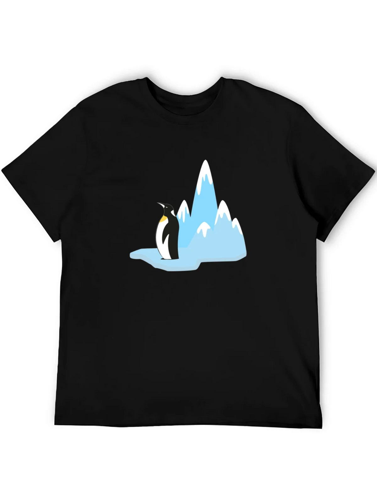 Penguin & Mountain Graphic Tee - Black product image 5