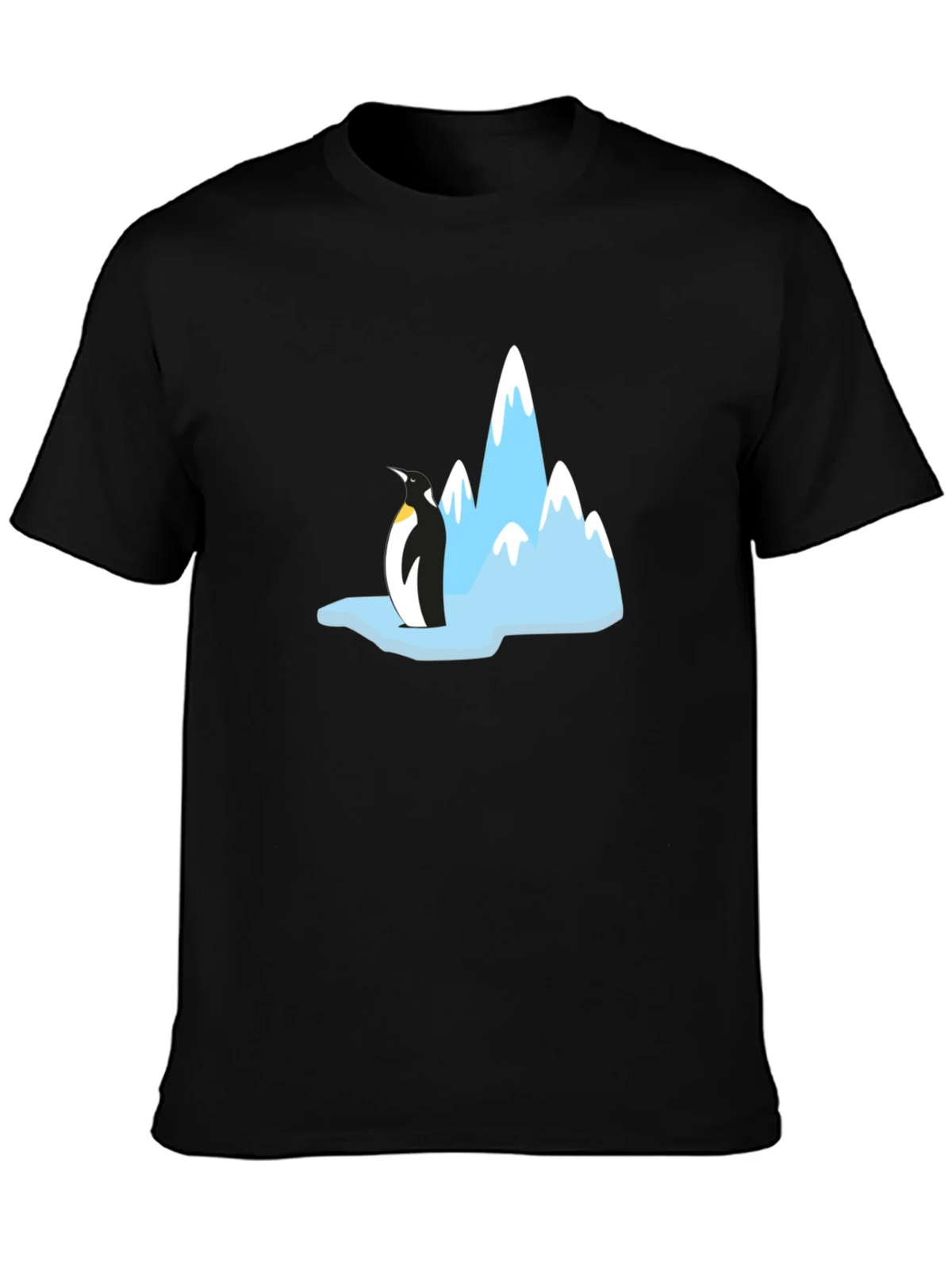 Penguin & Mountain Graphic Tee - Black product image 3