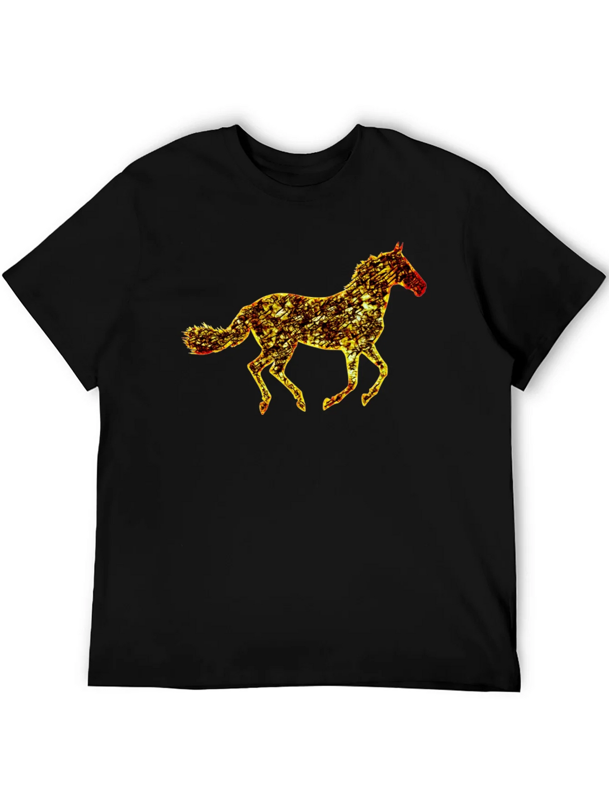 Black Horse Graphic Tee - Mens Casual T-Shirt product image 5