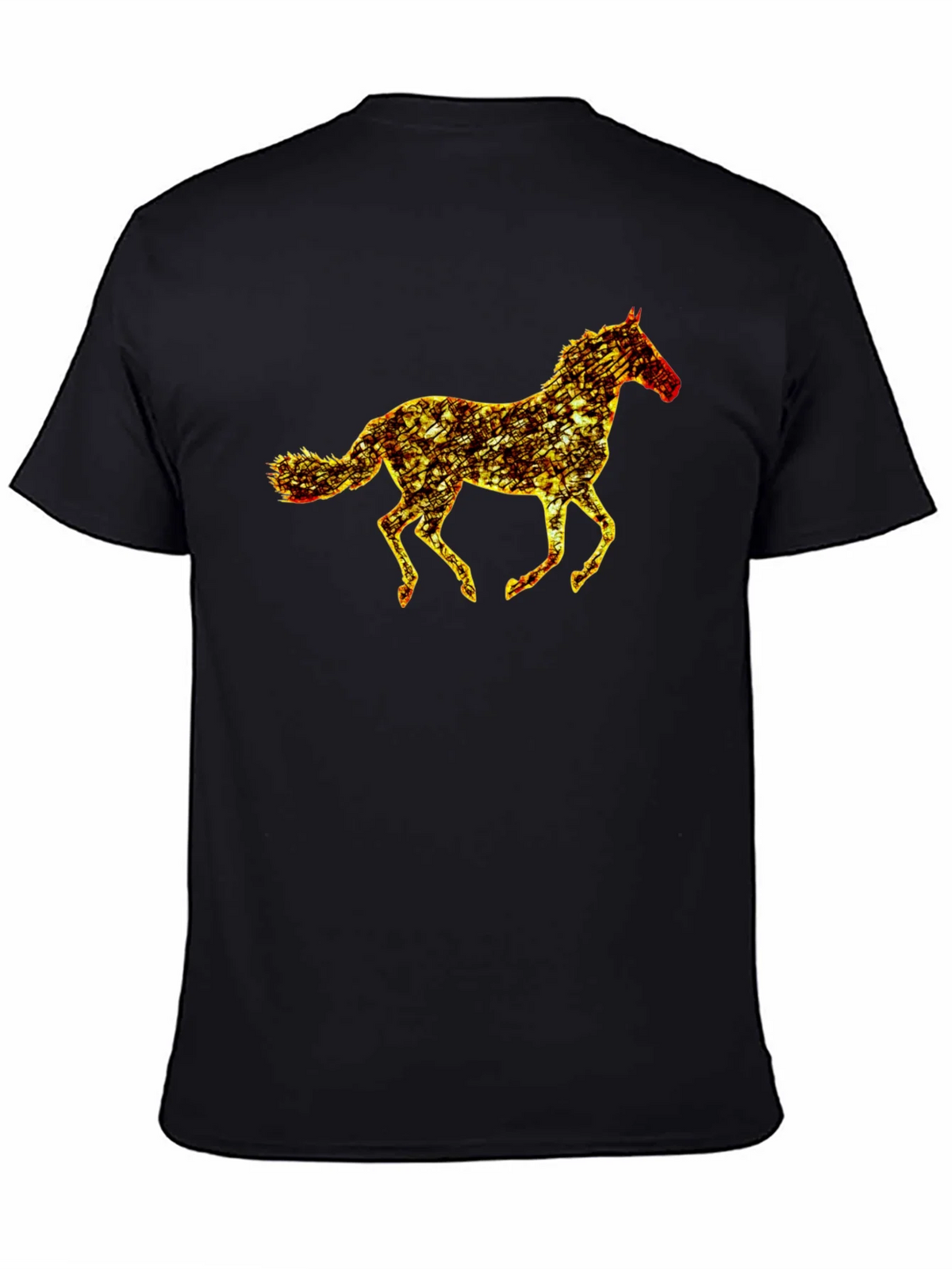 Black Horse Graphic Tee - Mens Casual T-Shirt product image 4