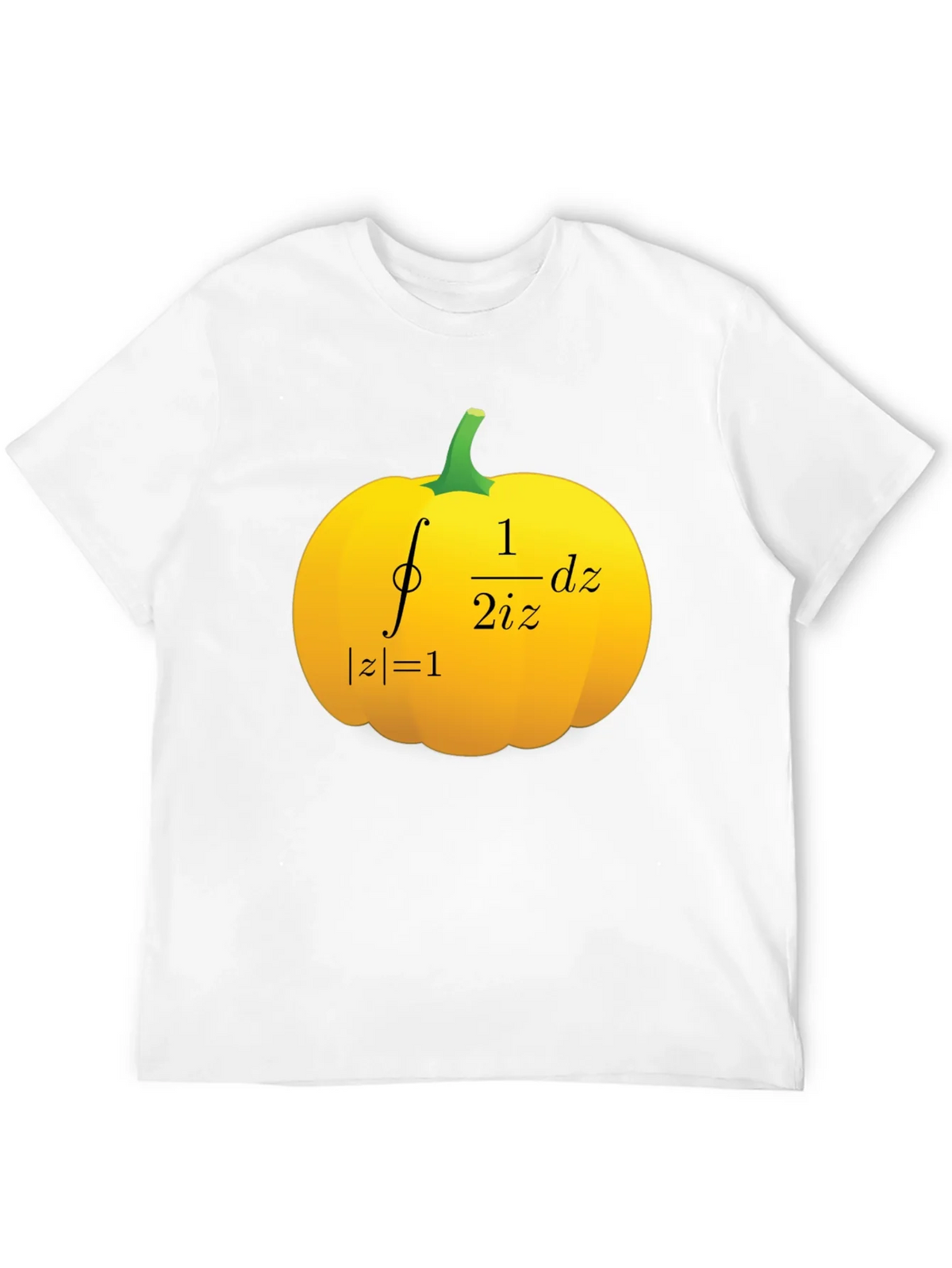 Pumpkin Math T-Shirt: Cauchys Integral Formula product image 9