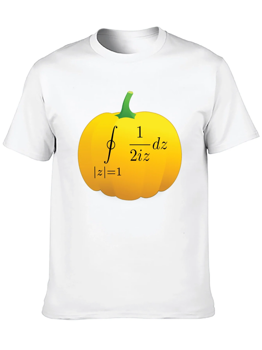 Pumpkin Math T-Shirt: Cauchys Integral Formula product image 7