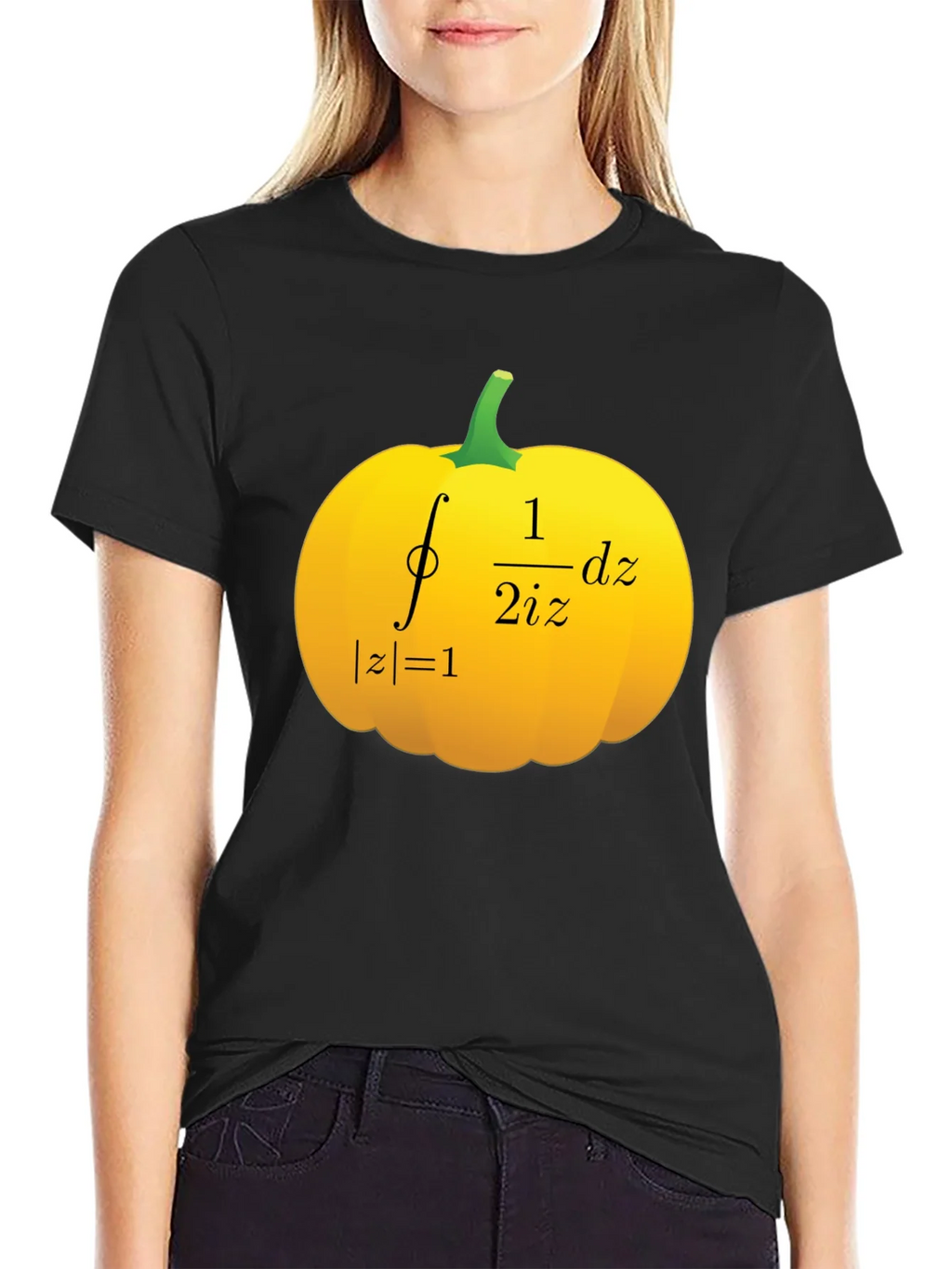 Pumpkin Math T-Shirt: Cauchys Integral Formula product image 2