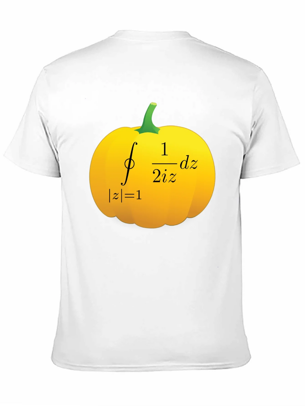 Pumpkin Math T-Shirt: Cauchys Integral Formula product image 8