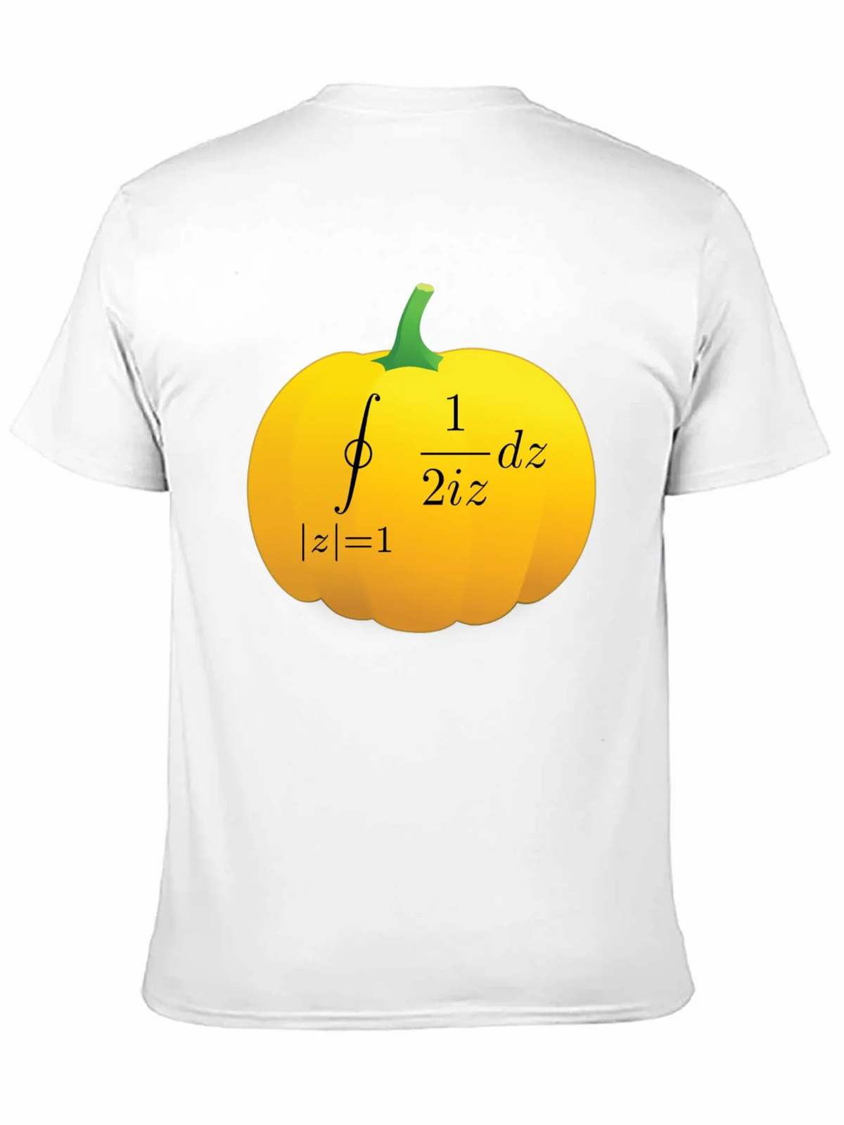Pumpkin Math T-Shirt: Cauchys Integral Formula product image 8