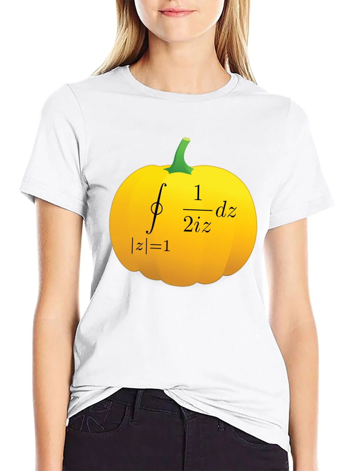 Pumpkin Math T-Shirt: Cauchys Integral Formula product image 6