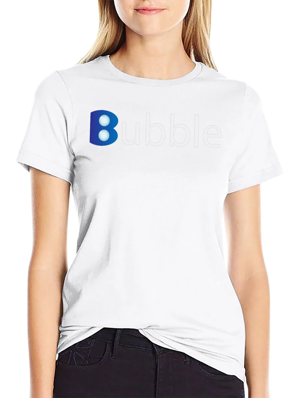 Bubble Logo Graphic Tee - Modern Casual Wear product image 8