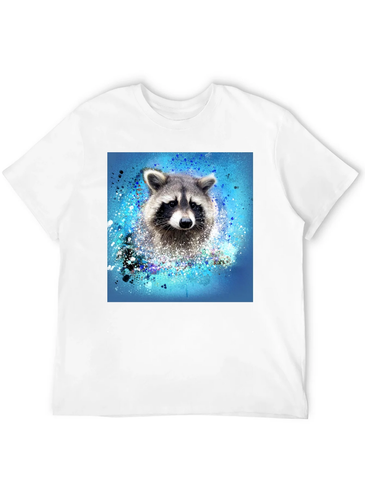 Raccoon Splash T-Shirt - Unique Graphic Tee product image 11