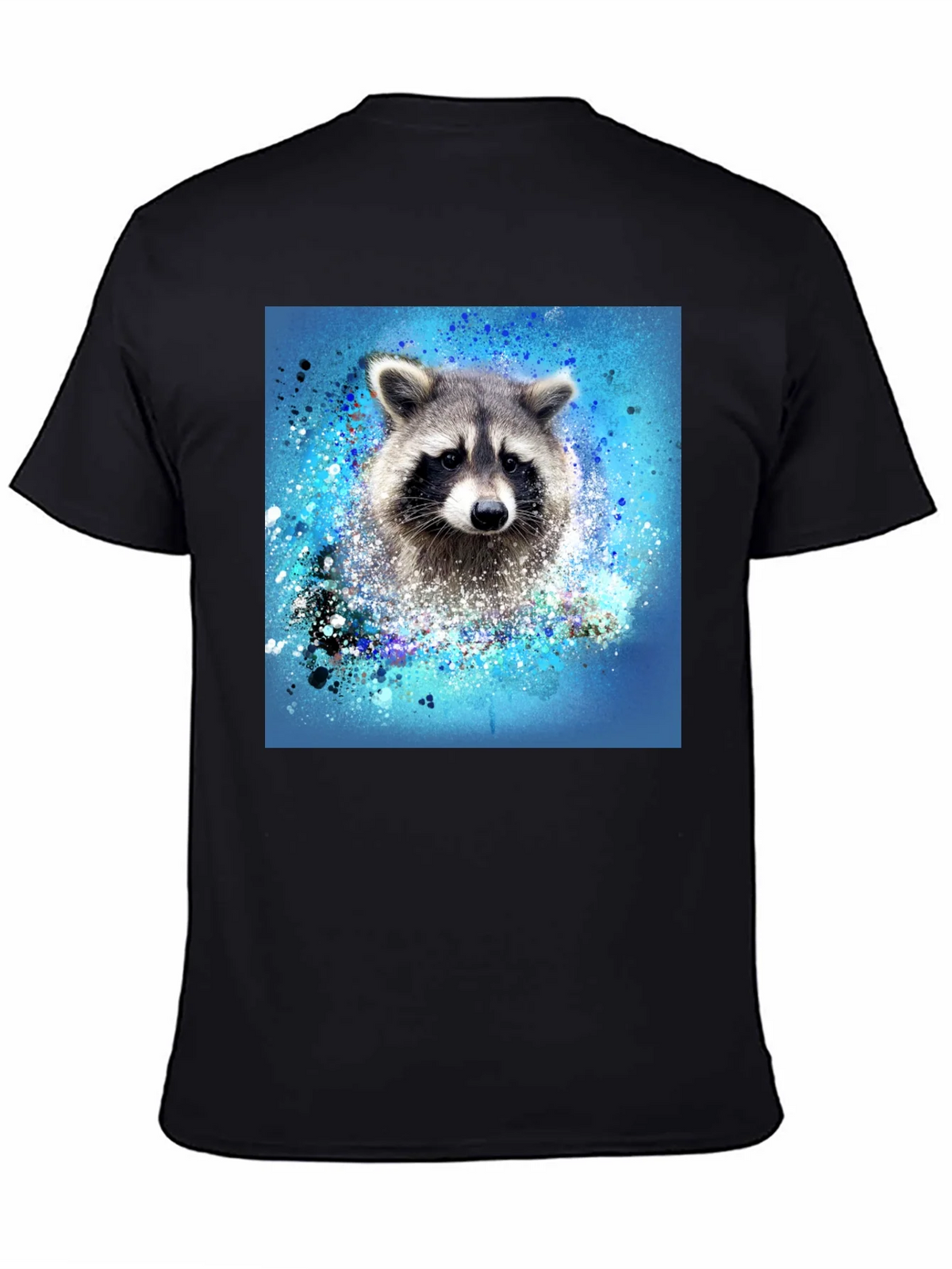 Raccoon Splash T-Shirt - Unique Graphic Tee product image 4