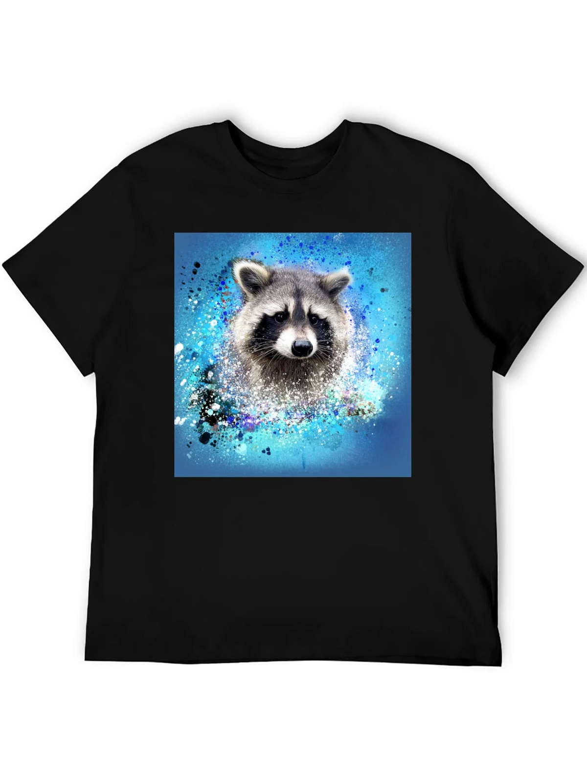 Raccoon Splash T-Shirt - Unique Graphic Tee product image 5