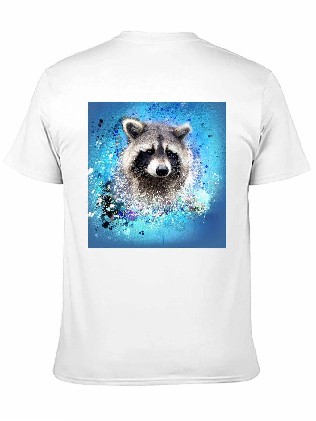Raccoon Splash T-Shirt - Unique Graphic Tee product image 10