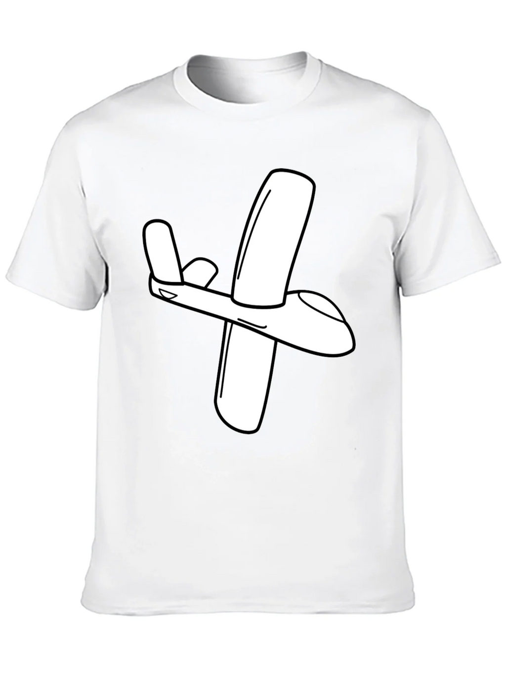 Airplane Graphic Tee - Classic Black T-Shirt product image 8