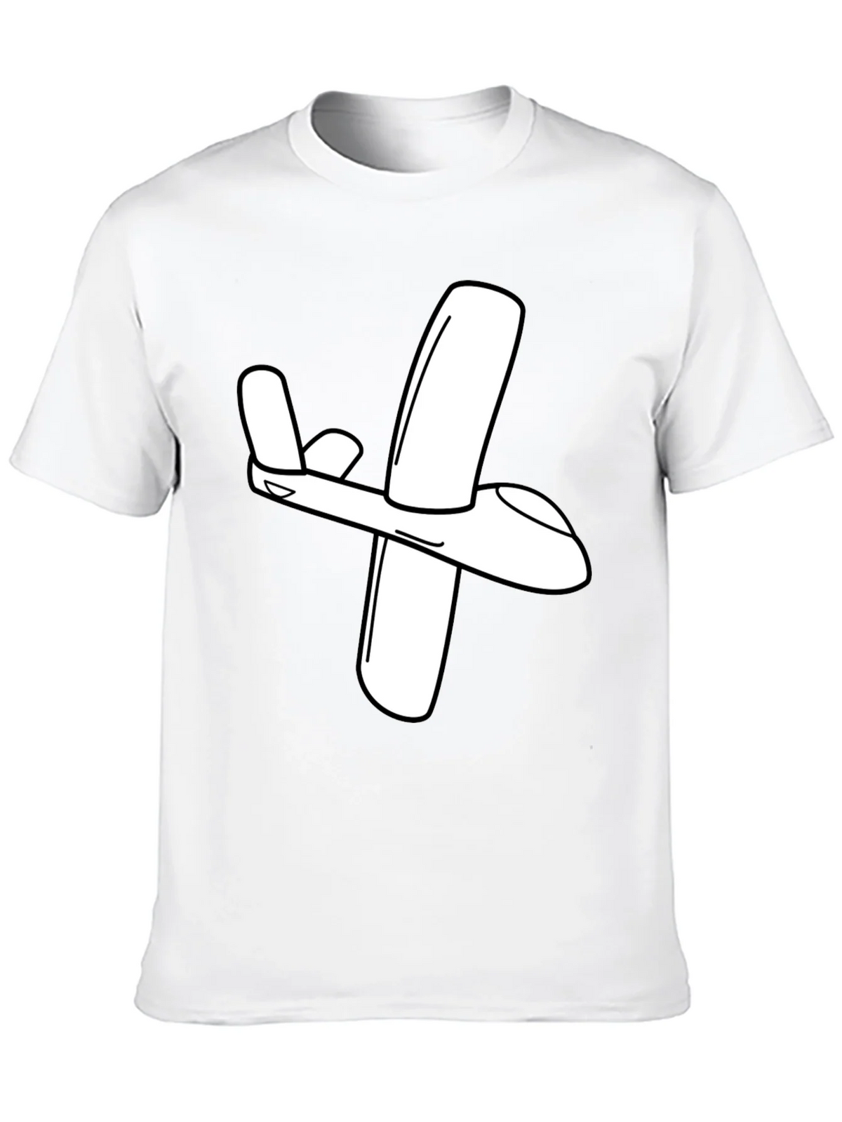 Airplane Graphic Tee - Classic Black T-Shirt product image 8
