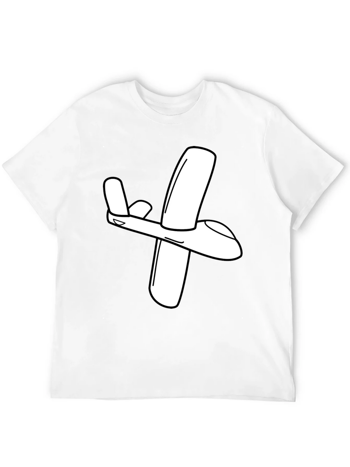 Airplane Graphic Tee - Classic Black T-Shirt product image 10