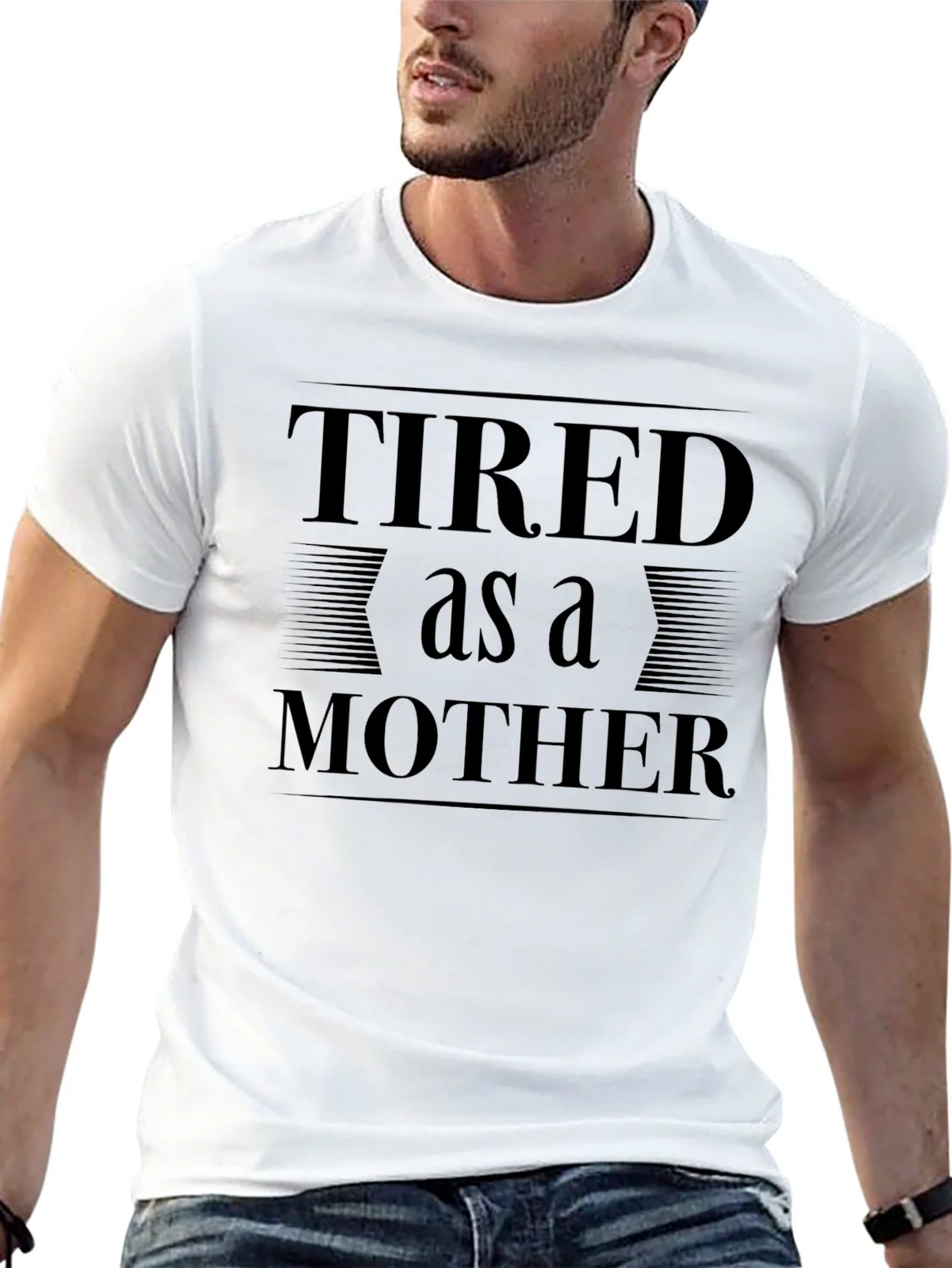Tired as a Mother Graphic Tee product image 11