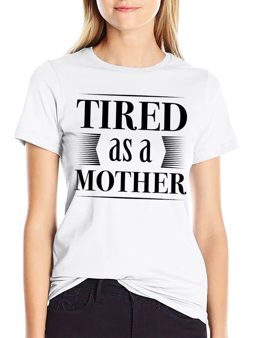 Tired as a Mother Graphic Tee product image 7