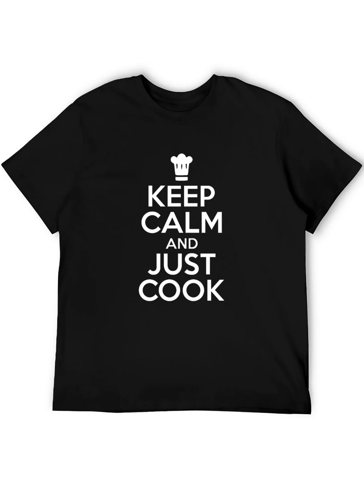 Keep Calm and Just Cook T-Shirt product image 5