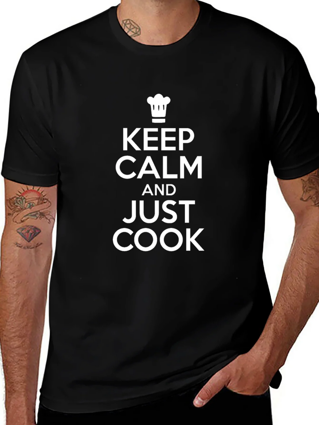 Keep Calm and Just Cook T-Shirt product image 1