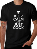 Keep Calm and Just Cook T-Shirt product image 1