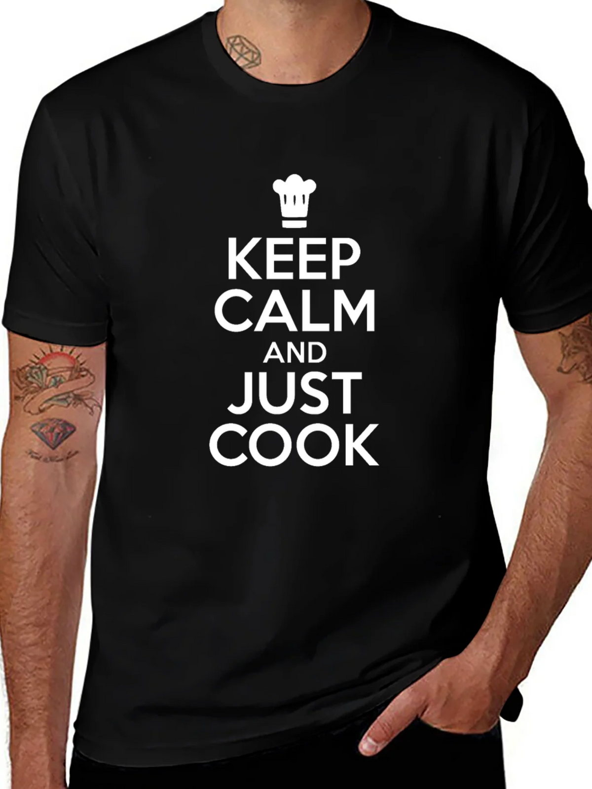 Keep Calm and Just Cook T-Shirt product image 1