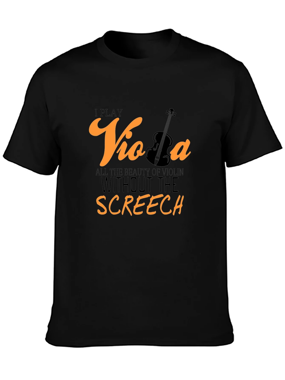 Viola Player T-Shirt: Beauty Without the Screech product image 3
