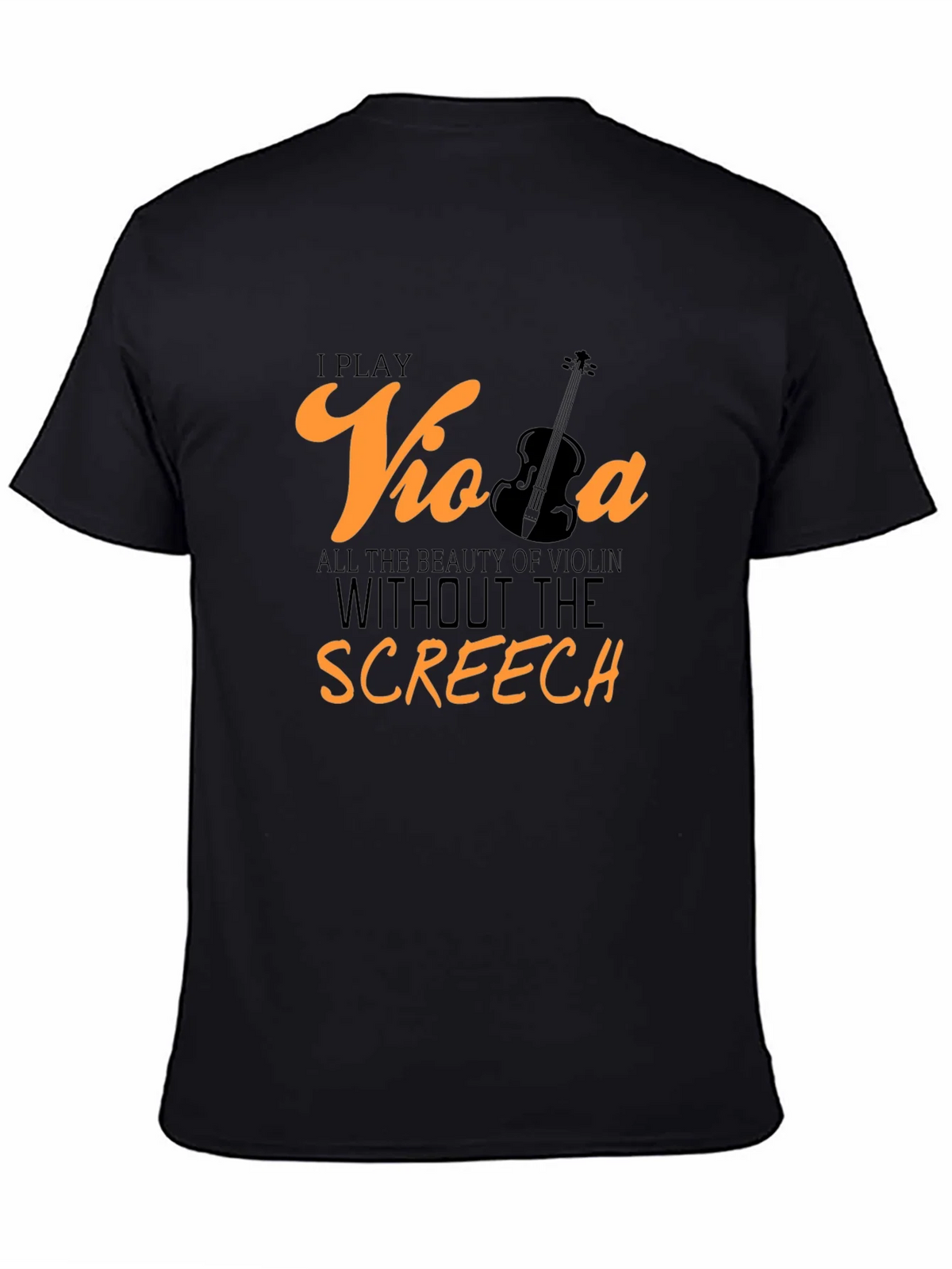 Viola Player T-Shirt: Beauty Without the Screech product image 4
