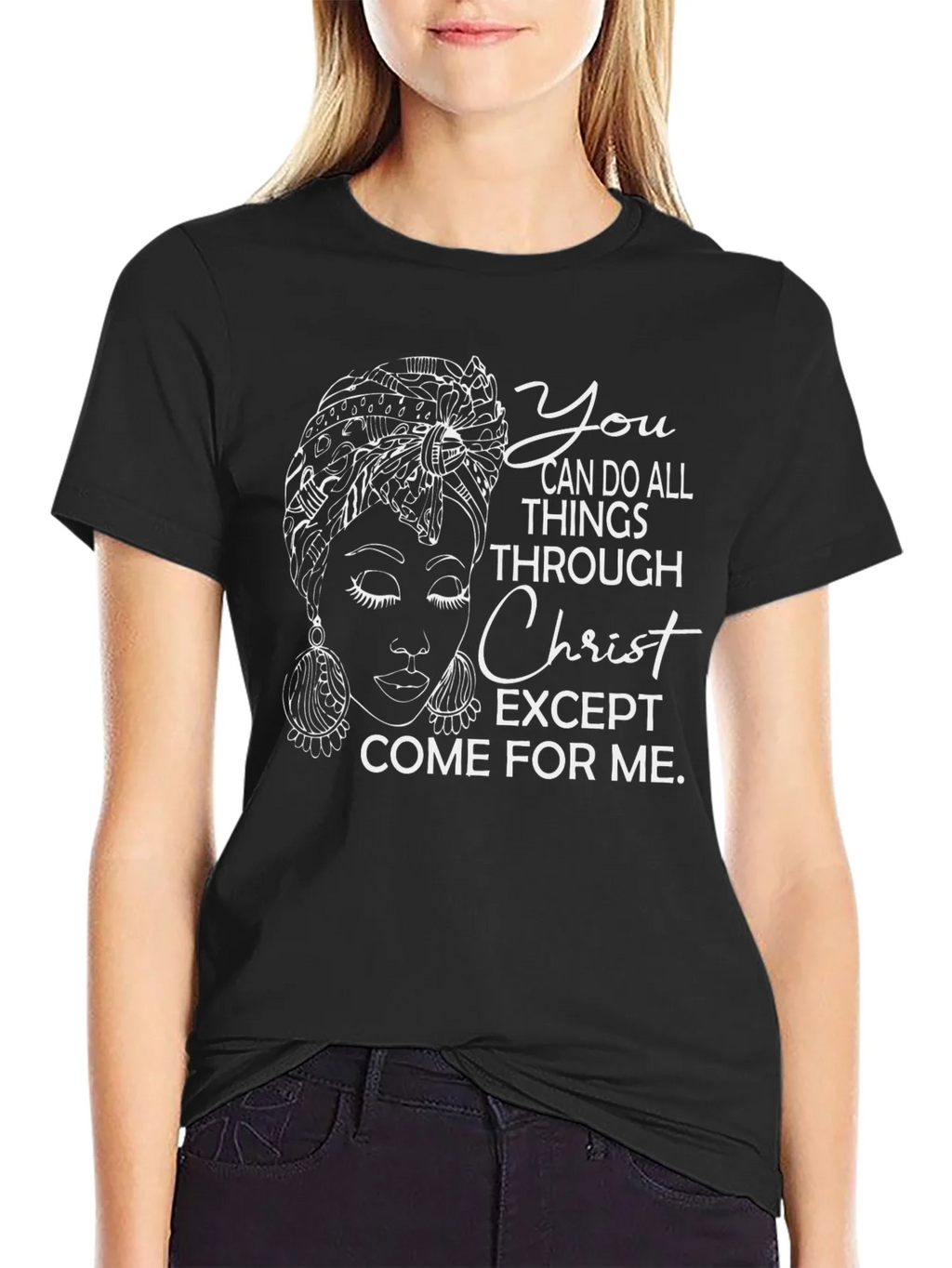 Faith-Inspired Graphic Tee: You Can Do All Things product image 2