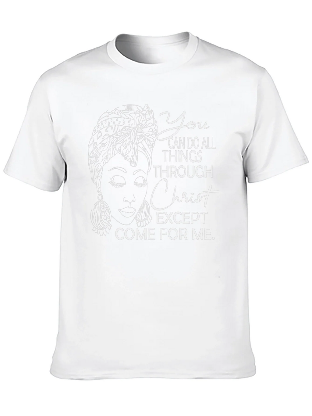 Faith-Inspired Graphic Tee: You Can Do All Things product image 9