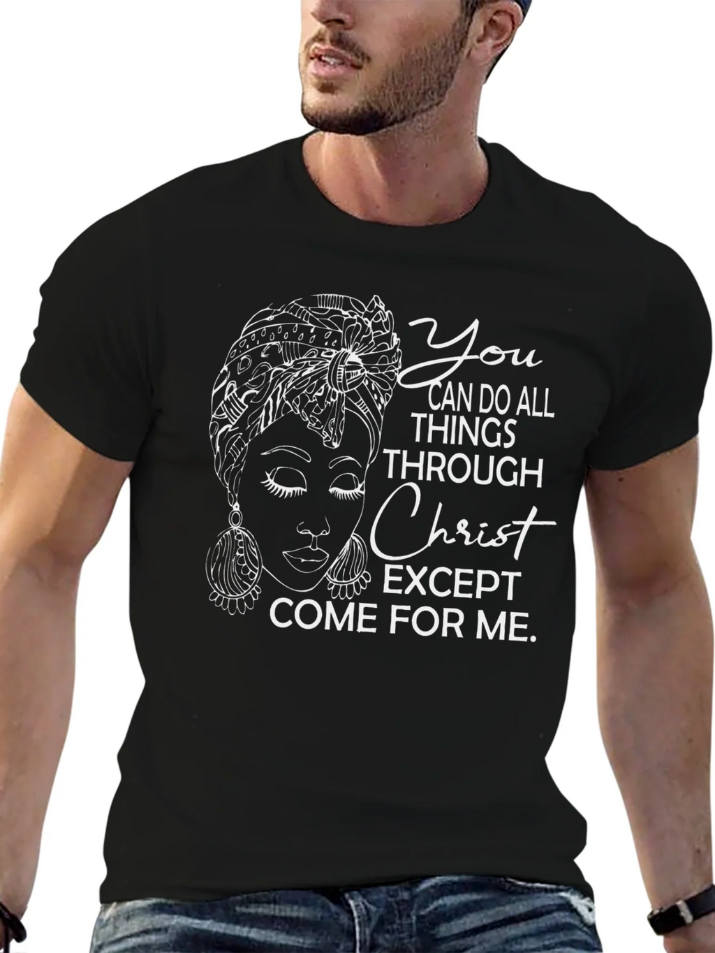 Faith-Inspired Graphic Tee: You Can Do All Things product image 6